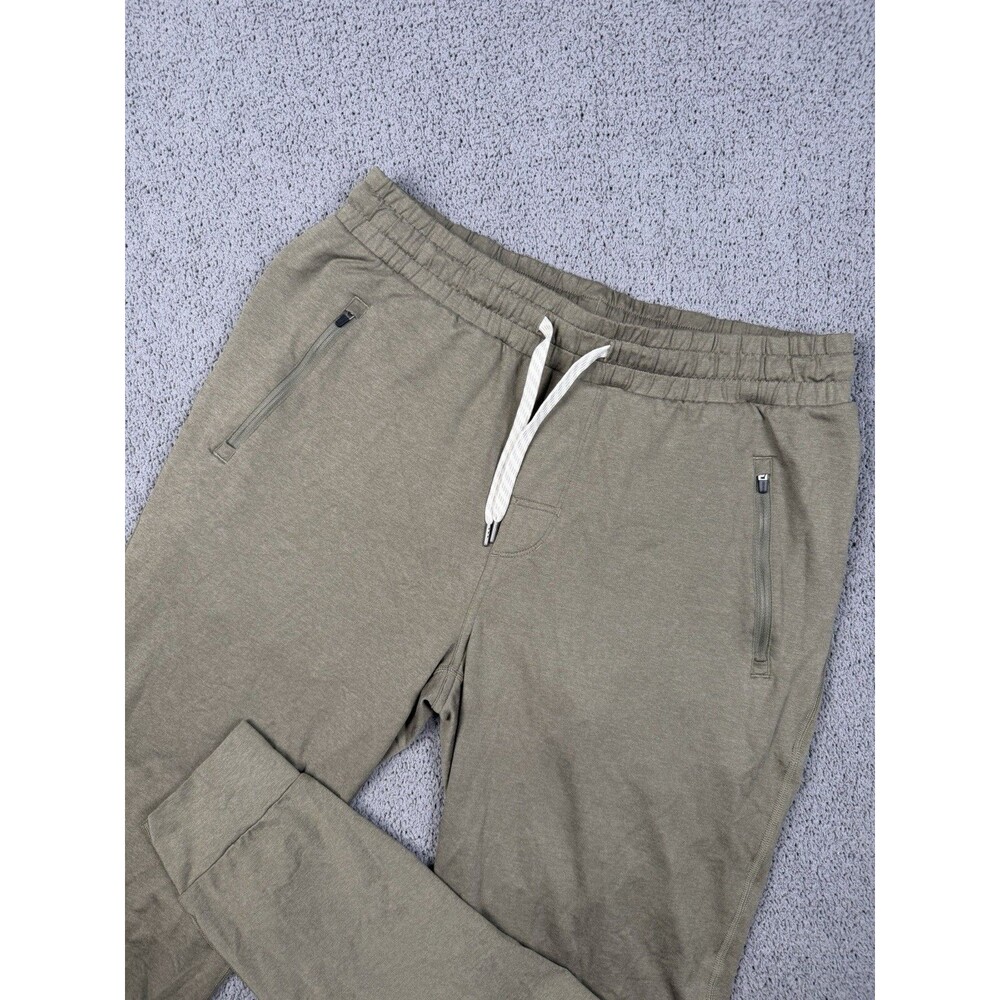 Vuori Ponto Performance Jogger Pants Mens L Green Sweatpants DreamKnit V438